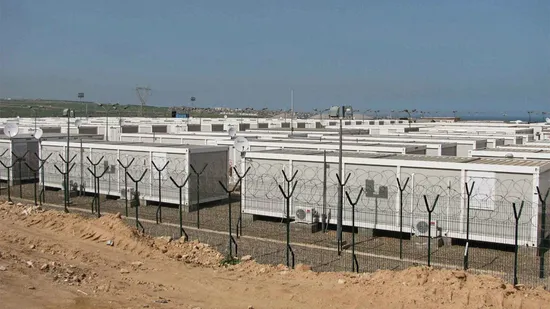 Temporary Portable Living Quarters Construction Site Containerized Housing Unit